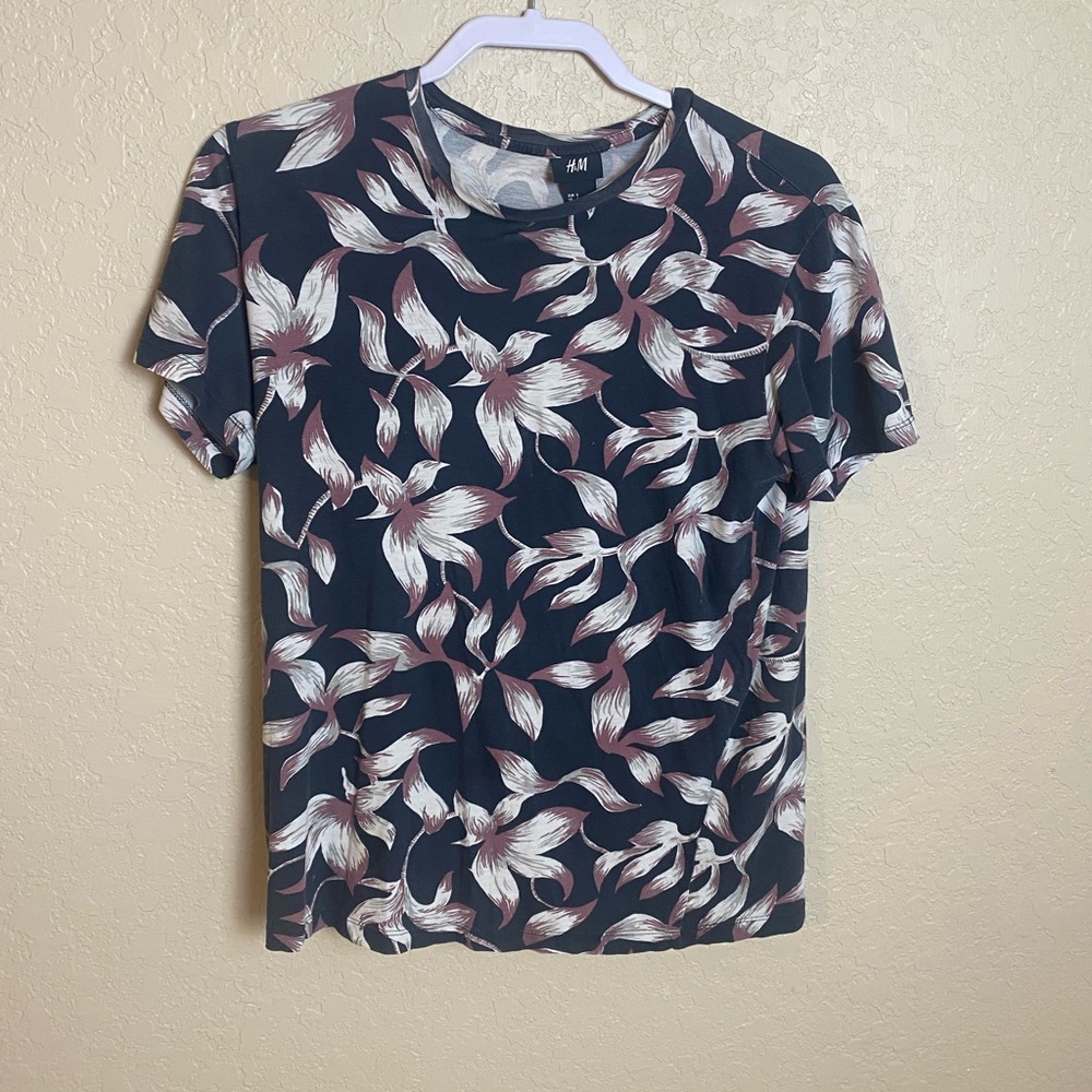 Adult small floral shirt